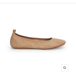 Yosi Samra Size 7 Nude Nina Flat Shoe (travel shoe with dust bag)